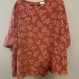 Ava and Viv blouse size 2xl